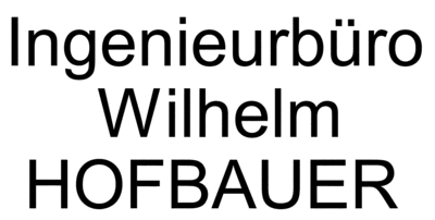 Logo Ingenieurbüro Wilhelm Hofbauer