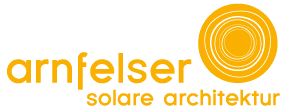 Logo arnfelser solare architektur